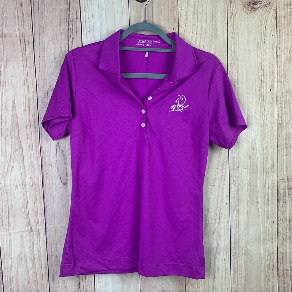 Nike Golf Wicked Stick Magenta‎ Polo Shirt